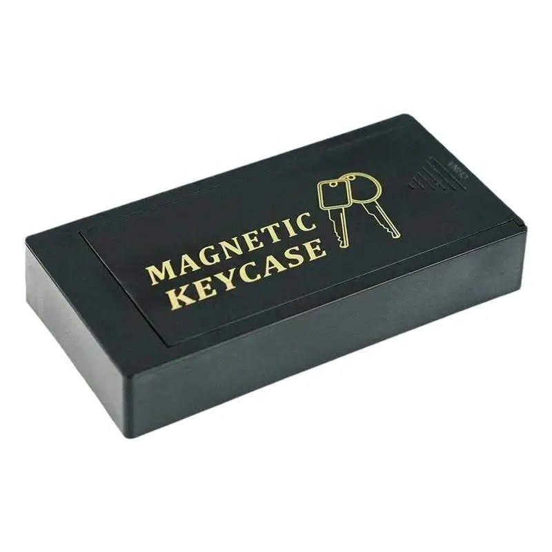 

Magnetic Key Holder Storage Box Magnet Key Box Outdoor Key Cabinets Storage Organizer Magnetic Key Hider Key Lock Box Key Magnet