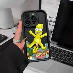 Playful Cartoon Silicone Phone Case - Shockproof and Durable Design - iPhone 14 Pro Max (Z1)