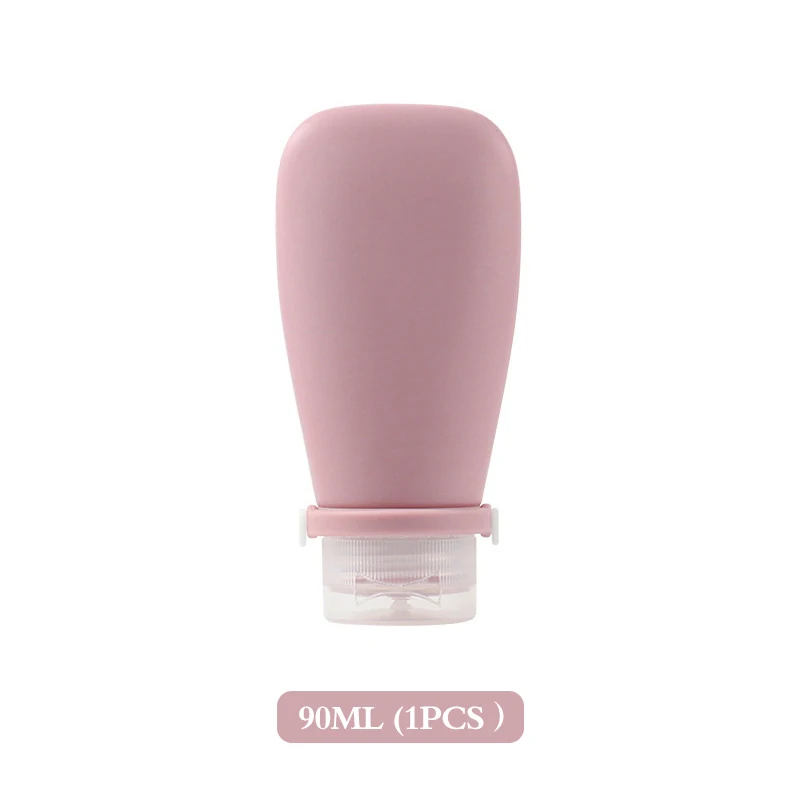 Leak-Proof Silicone Travel Bottles - Refillable Squeezable Containers for Toiletries and Liquids