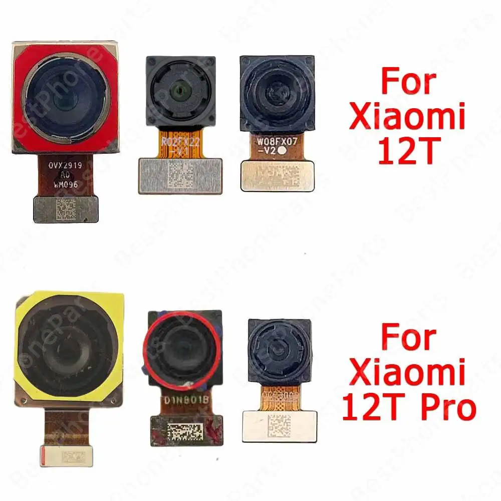 

For Xiaomi Mi 12T 12T Pro Back Rear Backside Camera Module Replacement Spare Parts