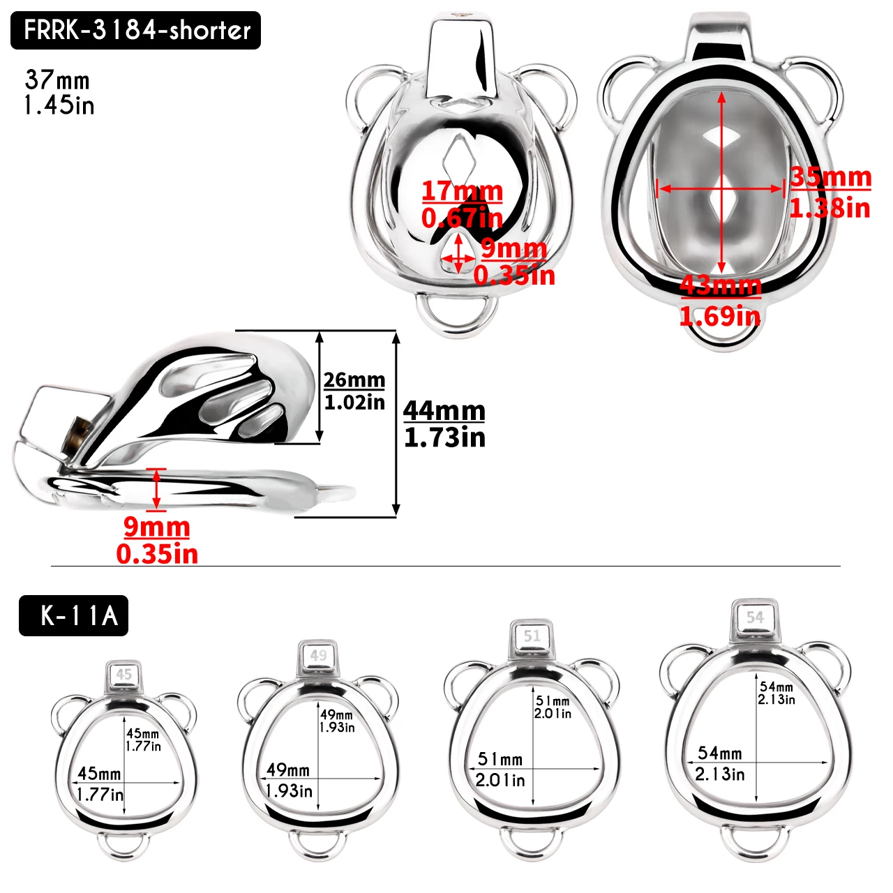 FRRK Cobra Adult Sex Tooys for Man Male Mamba Lock Chastity Cock Cage Penis Sleeve Cockrings Erotic CB Lock BDSM CBT Chastity 18