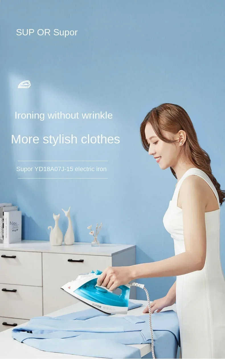 220V Subor Electric Iron Household Small Steam Iron Hanging and Ironing Clothes God Tool Ironing Machine 6