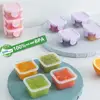 Mini Food-grade Thickened Sealed Fresh Box 60ml Portable Baby Food Storage Freezer Containers Jam Dispenser Box Lunch Box 1