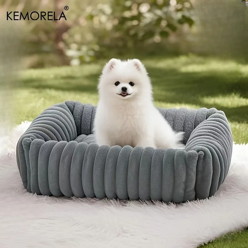 Orthopedic Plush Dog Bed Mattress For Medium And Large Dogs Pet_voghion.com