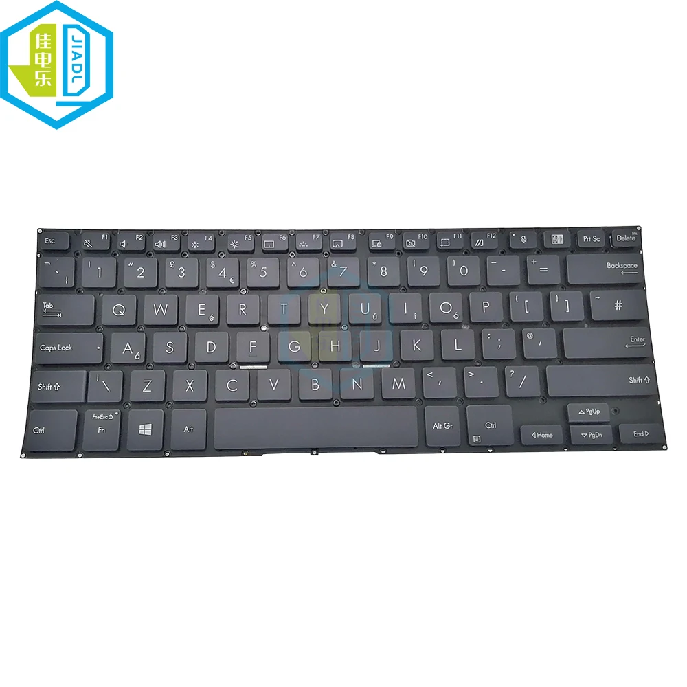 Teclado do Luminoso para Asus Zenbook b1 B1400 B1400ce B1400cepe B1400cba Portátil Peças do pc 0knx03620uk00 Reino Unido