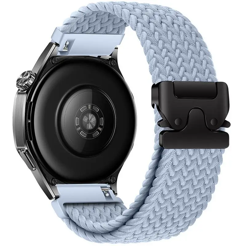 Nylon Braided Loop Strap with Parachute Buckle Bracelet Band