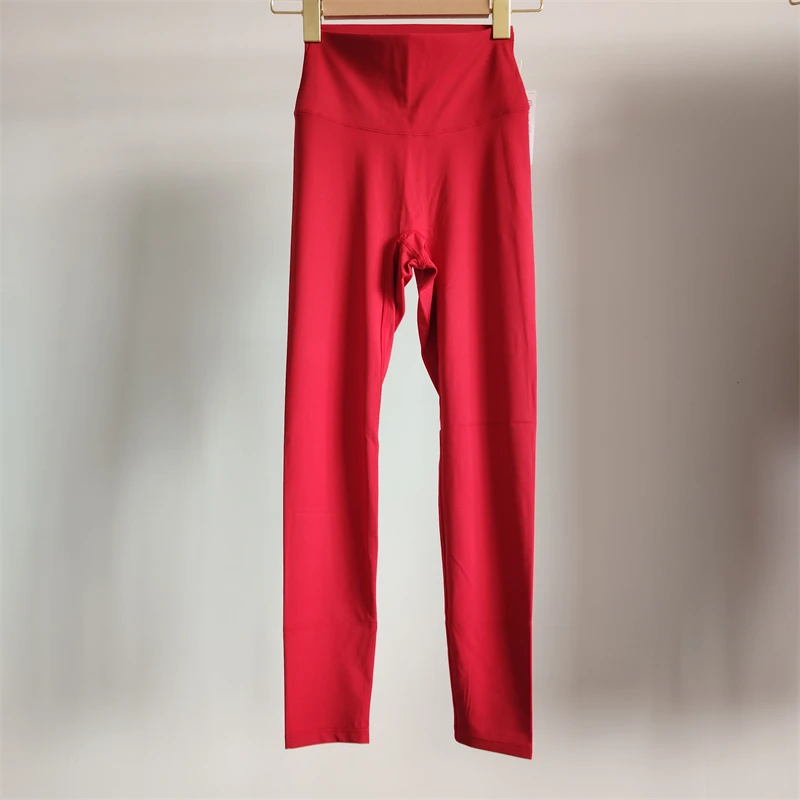 Gym Women's Leggings Stretch Solid Color Yoga Pants Sexy High Waist Pilates Tight Pants Running Exercise Outdoor Casual Pants