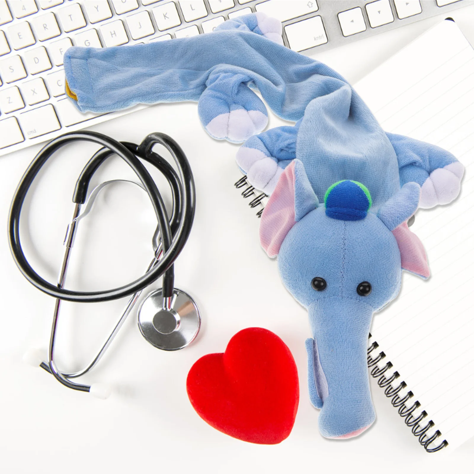 Stethoscope Case Animal Cover Accessories Covers for Nurses Doctor Cartoon Fiber Cotton Sleeve Neck Man Protector