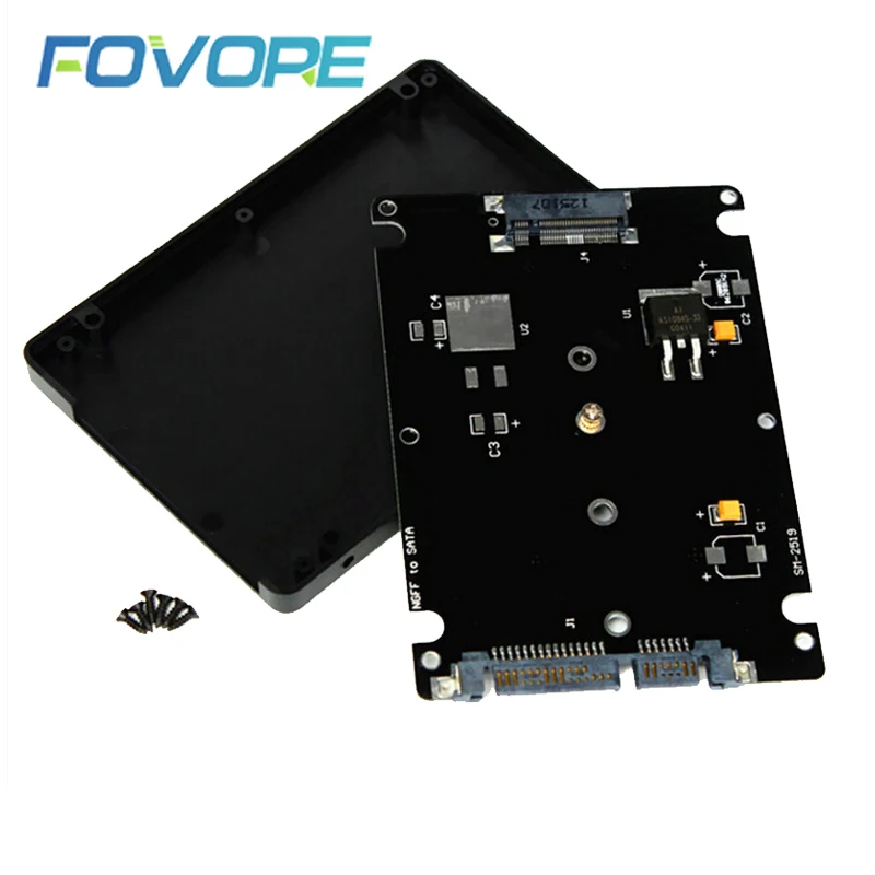 Адаптер SSD M2 SATA 2 5 ''SATA 22pin M.2 NGFF новая карта конвертера | Компьютеры и офис