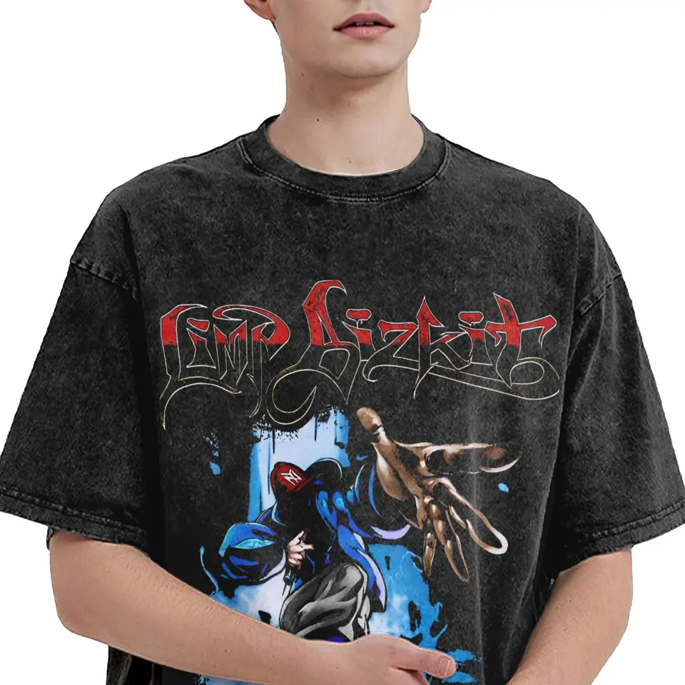 Limp Bizkit 90s グラフィックTシャツ Lサイズ 黒 90s Limp Bizkit T-shirt | What'z up