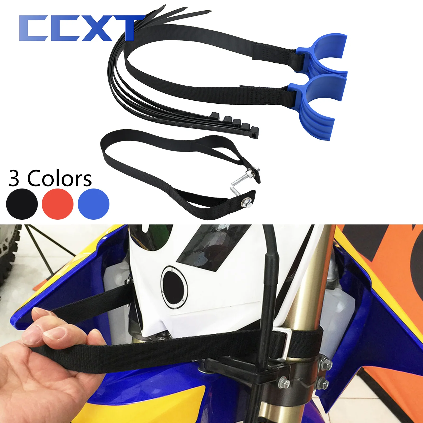 KTM EXC SOLLEVATORE CINGHIA TRAZIONE ANTERIORE POSTERIORE ADATTO - Foto 9