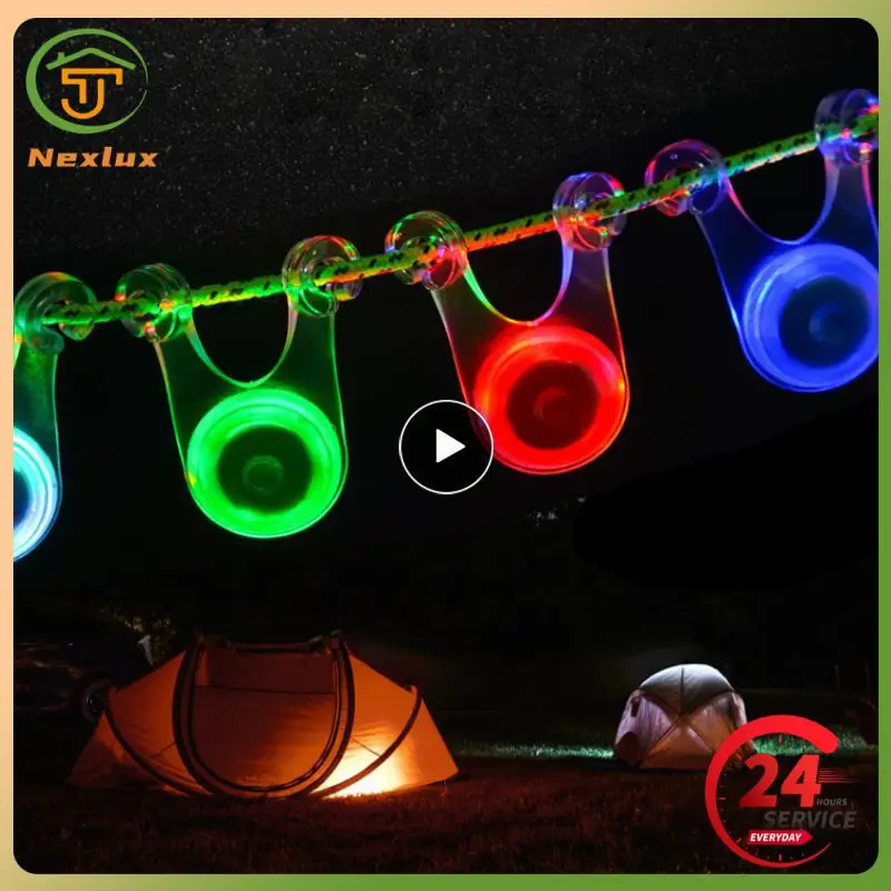 

Светодиодная палатка, фонарь для кемпинга, водонепроницаемая гирлянда, наружные садовые мини светодиодные мигающие лампы, портативный фонарик