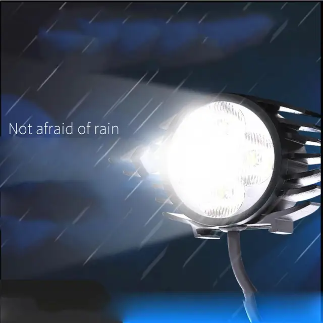 전기 자전거 경적 헤드라이트, 개조 울트라 브라이트, 다용도 LED 라이트