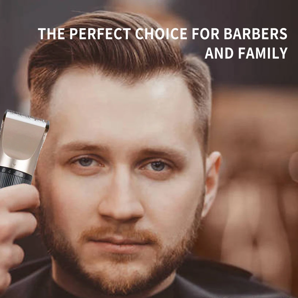 Electric Hair Trimmer Shaver Home Trimmers For Men Hair Clipper Professional Rechargeable Shavers Barber Hair Cutting Machine ﻿ 2