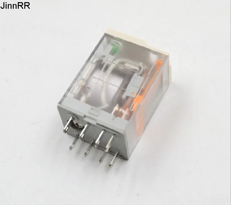 10pcs rxm4 rxm2lb2bd p7 pequeno rele rele intermediario ac230v dc24v 01