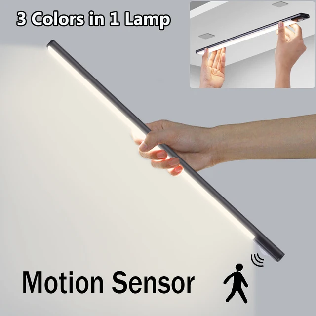 가정의 어둠 속을 밝히는 20/30/40/60cm LED 모션 센서 캐비닛 라이트 가정의 어둠 속을 밝히는 20/30/40/60cm LED 모션 센서 캐비닛 라이트
