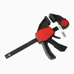 Quick - Release Woodworking F Clamp: Adjustable and Durable - 12 Inch