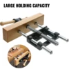 VEVOR Wood Vise 9 Inch Heavy-Duty Steel & Cast Iron Workbench Vise Durable Woodworking Tool for Home, Studio, Teaching Equipment 3