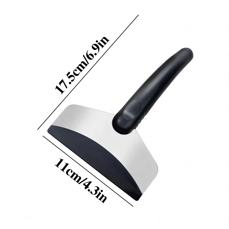 1Pc Winter Stainless Steel Snow Shovel For Vehicle Use Safety Emergency De icing Shovel Automotive Supplies