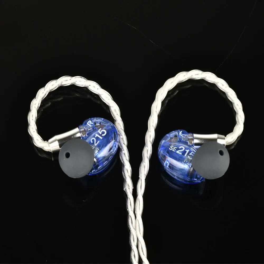 DIY MMCX SE215 Headset Hifi Stereo In Ear Earphones Bass Headphone MMCX for Shure for IPhone Xiaomi Samsung