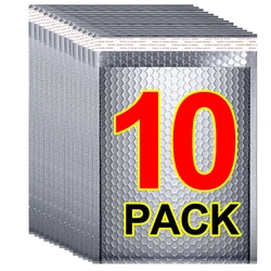 Silver Padded Self - Seal Bubble Mailer Envelopes - 18*23cm (10PACK)