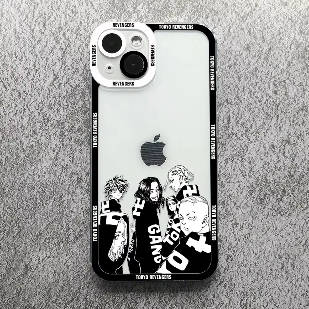 Tokyo Revengers Anime Transparent Phone Case Cover