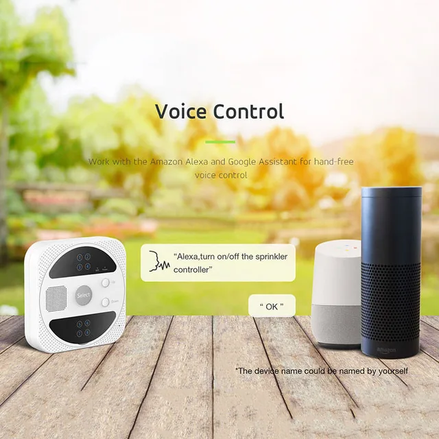 Wifi Intelligens Öntözés Időzítő Kerti Öntözővezérlő Vízszelep Öntözési Öntözőrendszer 4/6/2008 Zóna Víz - Image 5