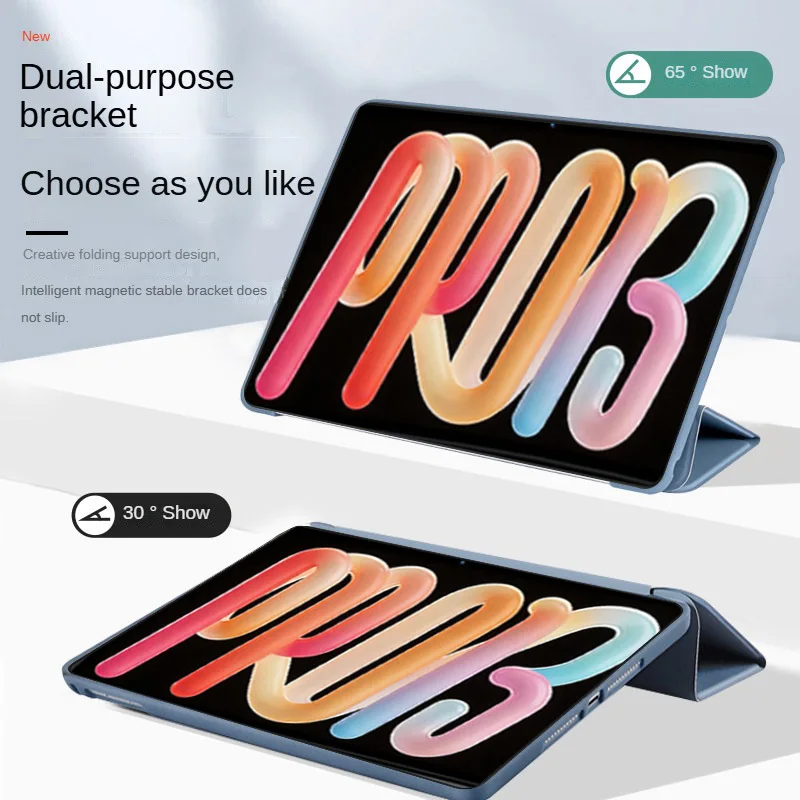 Enhanced Magnetic Folding Stand Soft TPU Back Cover