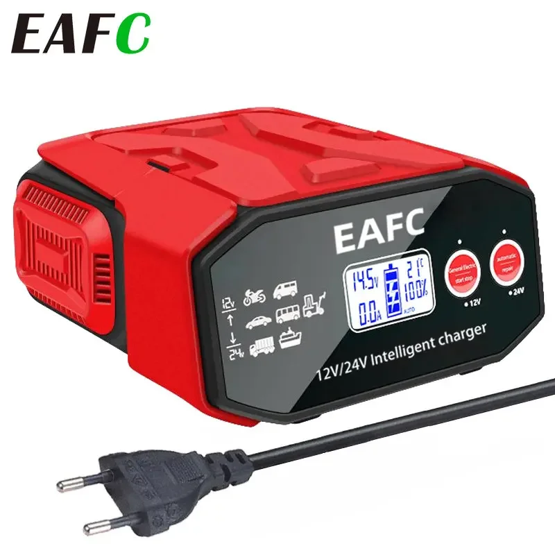 400WCarBatteryCharger12V24VHighPowerIntelligentPulseRepairer