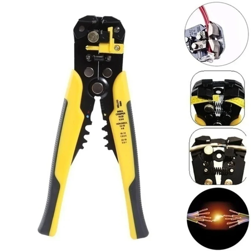 Crimper Cable Cutter Automatic Wire Stripper Multifunctional Stripping Tools Crimping Pliers  Professional Terminal Tool 2