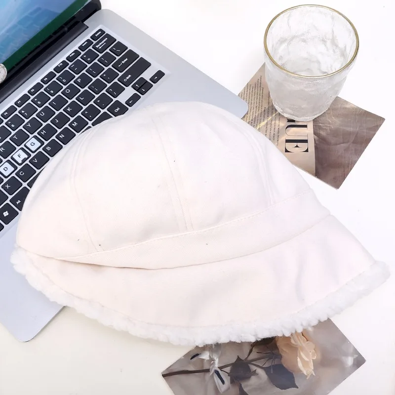 Women Beret Women Hats Winter Retro Velvet Octagonal Thickened Warm Casual Hat