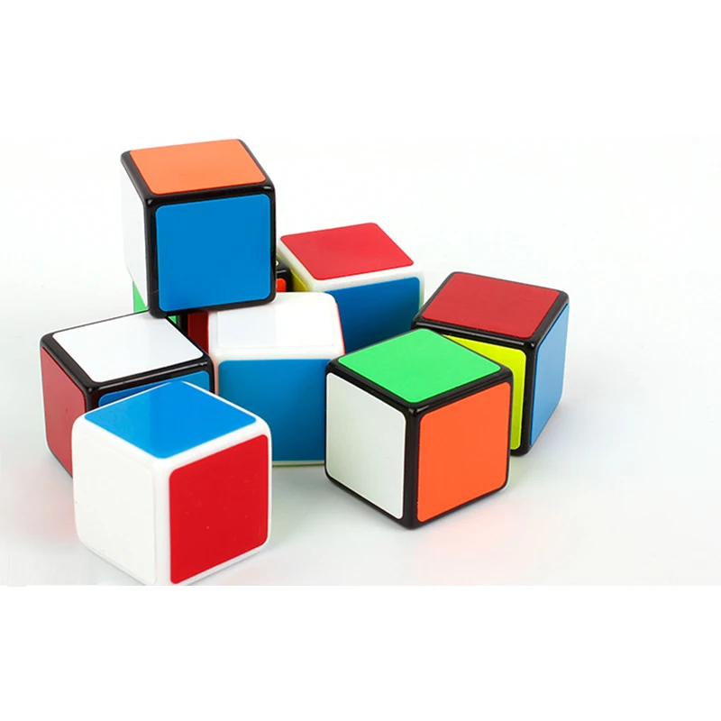 Fun 1x1 Mini Magic Cube Puzzle 2.5cm Funny Cube Puzzle Educational Toys Magic Cube Speed Cubo Magico Adult Toys Kids Gifts fruit cube puzzle cubes educational gifts decompression toy for kid