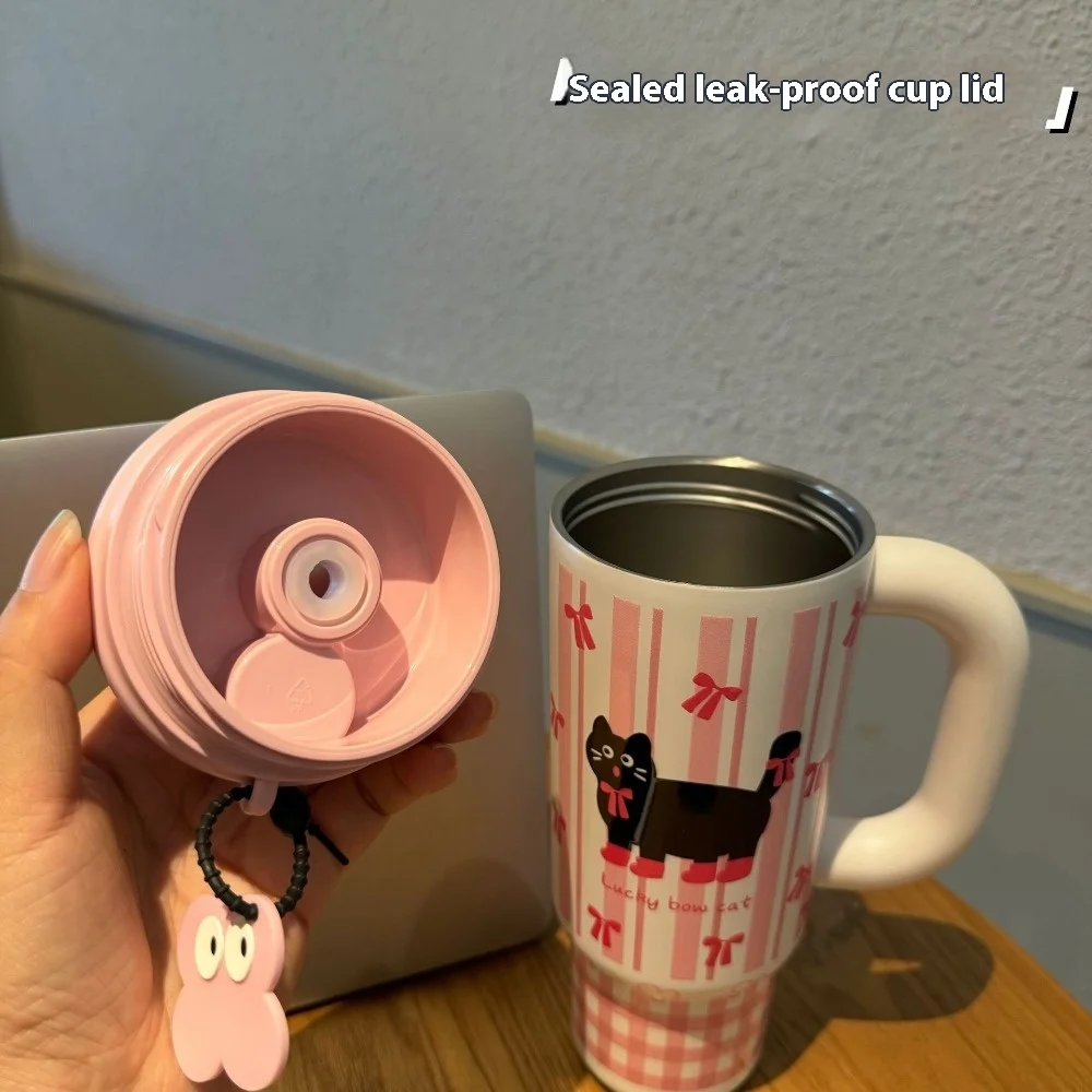 all stainless coffee travel mug Travel mug with a handle main image 0