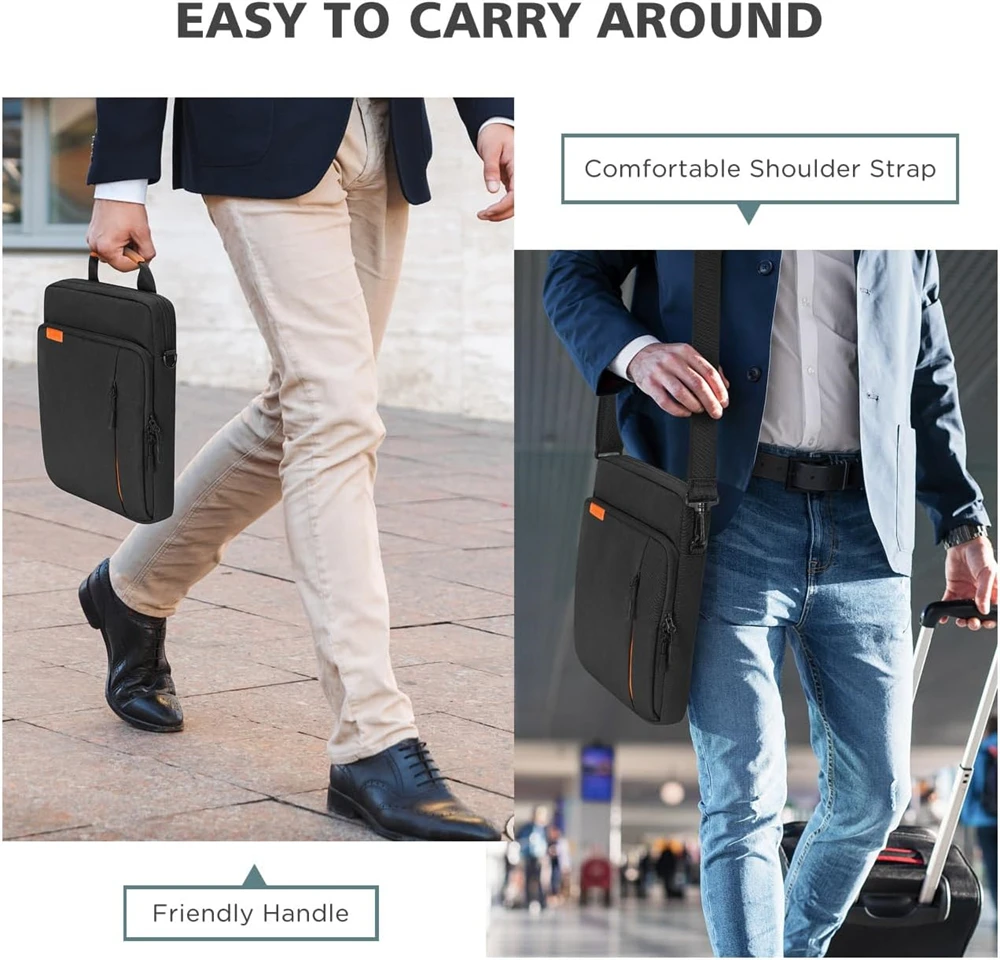 Tablet Bolsa de Ombro para Ipad Air Pro Computador Laptop Bolsa Notebook Bolsa de Computador Ipad Air Pro 11 12.9 Air 10.9 Novo - Imagem 2