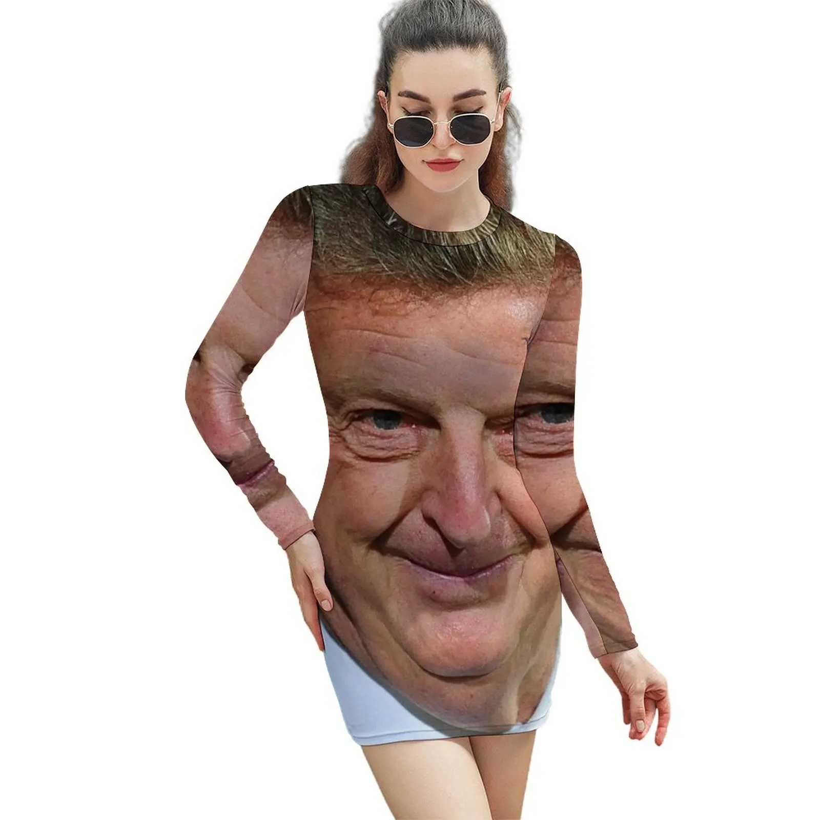 

Roy Hodgson: English football manager and icon Long-Sleeved Sheath Dress dress dresses women evening dress