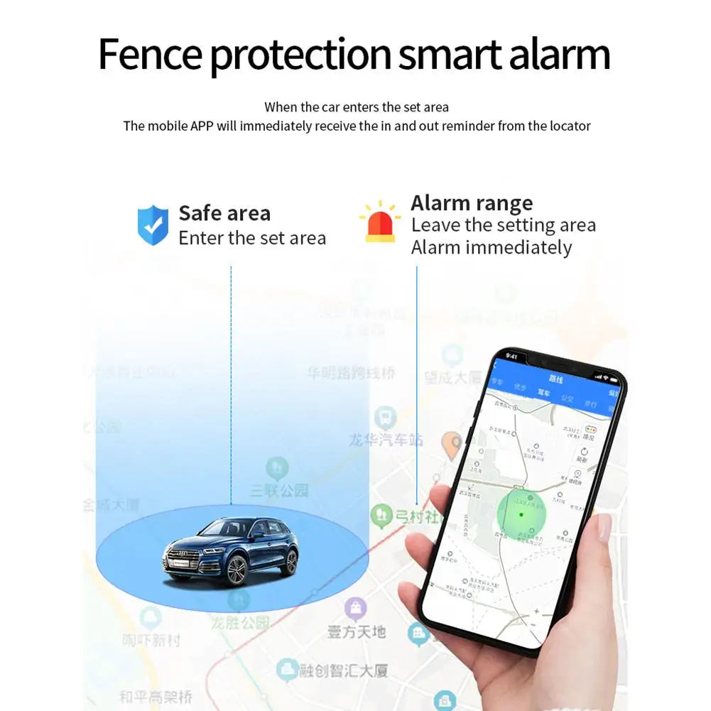 GF22 Mini GPS Locator Wireless Intelligent Precise Positioning Anti-lost Tracker Device Car Motorcycle Anti-theft Positioner
