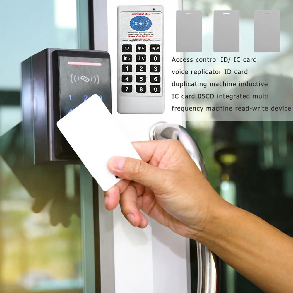 복사기 클로너 125Khz-13.56MHZ RFID NFC IC 카드 리더 및 라이터 액세스 태그 복사기 휴대용 RFID 스마트 카드 리더