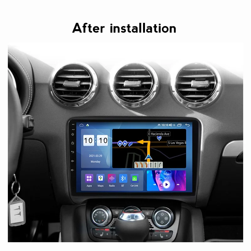 Android For Audi TT MK2 8J 2006-2014 Multimedia Player Auto Radio GPS  Carplay 4G WiFi DSP Bluetooth - AliExpress