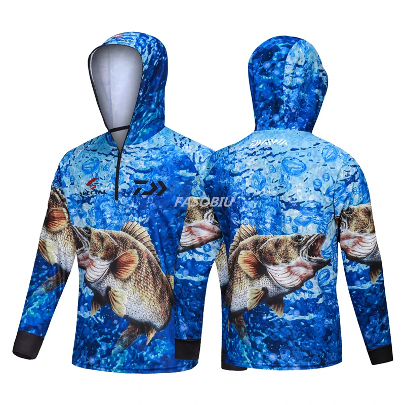 Fishing Clothing Summer Outdoor Sports Long Sleeve Breathable Quick