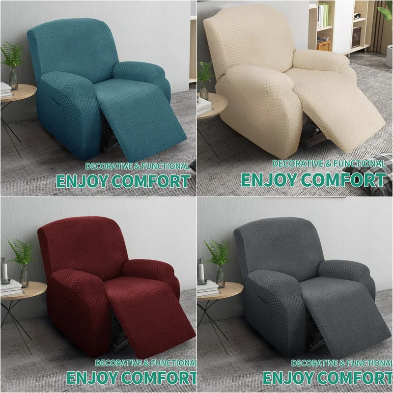 -VISIT OUR  STORE JERSEY RECLINER COVER----LAZY BOY----PURPLE---"WASHABLE" 