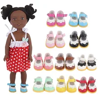 5cm Leather Doll Shoes 1/6 Cute Lace Mini Boots For 30cm Articulated Doll Shoes For Paola Reina,Nancy&EXO Dolls Girt's Gift Toy 2