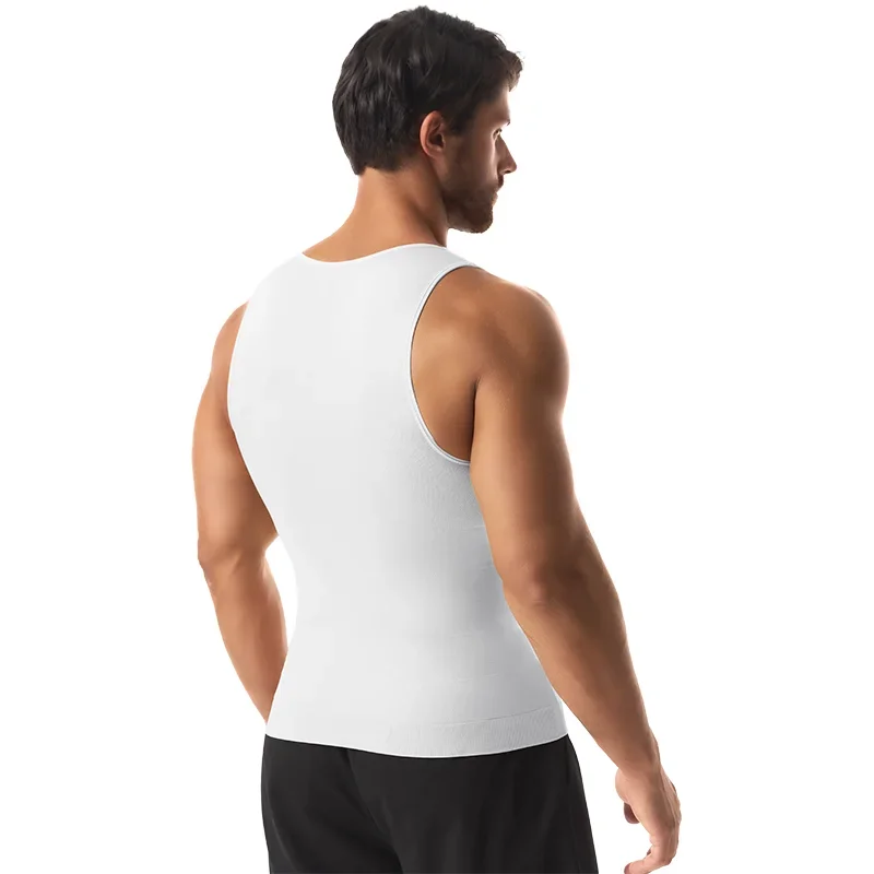Model wearing compression tank top
