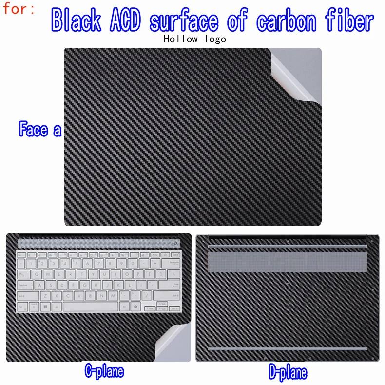 ASUS Zenbook S16/S14 노트북 바디 필름 UM5606G/UX5406 쉘 데칼 필름 UX5304/UX3406/UX3407 단색 보호 필름