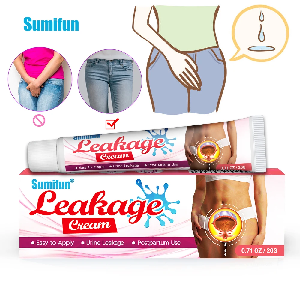 

20g Sumifun Urine Leakage Cream Women Urine Leakage Herbal Cream Stop Frequent Urination Postpartum Repair Chinese Medicine