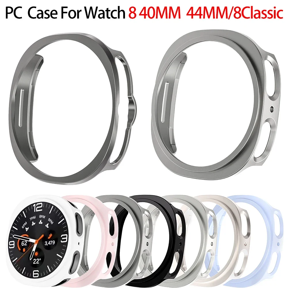 Matte Protective Hard Case Shell for Smartwatch - Hollow Out Design, 40mm/44mm