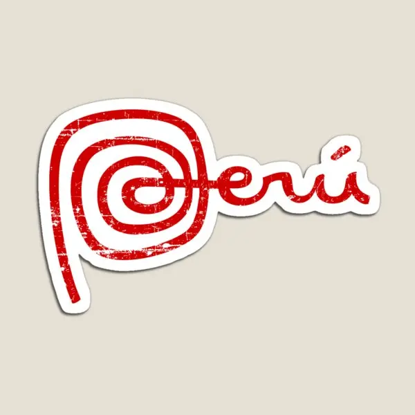 Peru Marca Peru Magnetic Fridge Stickers Baby Kids Toy Colorful Holder Home Refrigerator Decor Funny for Fridge Organizer