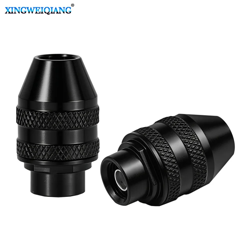 Keyless Drill Chucks Thread 9/32"-40 for Dremel Grinder Rotary Tool 0.4-3.4MM Faster Bit Swaps flexible shaft