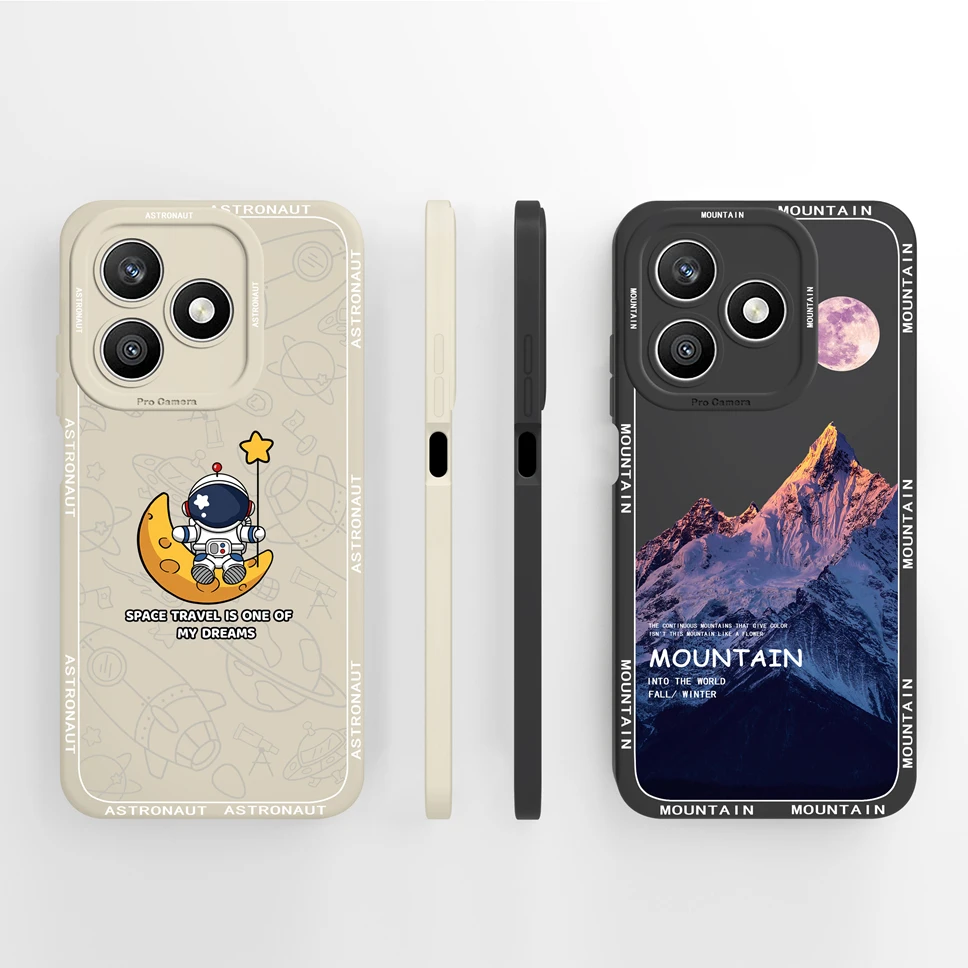 Mountain Astronaut Liquid Silicone Protective Case - Stylish and Durable Cover