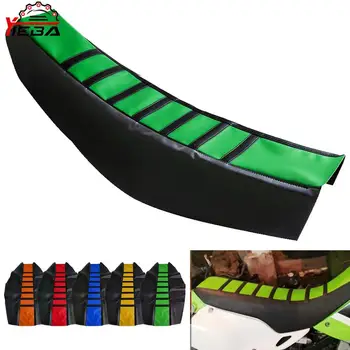 Per Kawasaki KX KLX KFX KDX 65 80 85 125 250 450 450 150 F/R/S Dirt Pit Bike Enduro Motocross Pinza A Coste Coprisedile Morbido