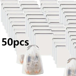 Set of 10 Eco - Friendly Waterproof Travel Bags with Transparent Design for Shoes and Accessories (50pcs)